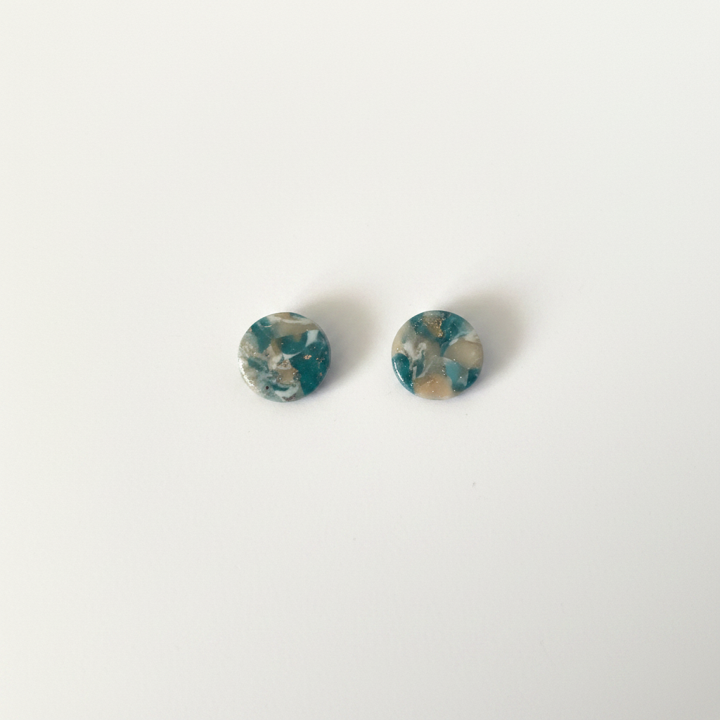 Ocean Marble Studlettes
