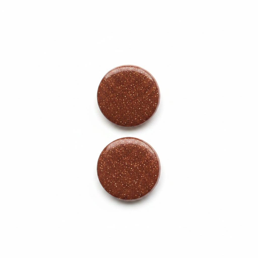 Cinnamon Shimmer Studlettes