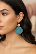 Jade Garden Dangle Earrings – Latina Model Lifestyle