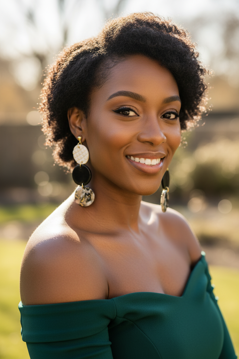 Trés Chic Triple Drop – Lifestyle Black Woman v3